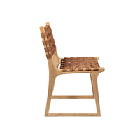 Ivy | Dining Chair Leather Tan