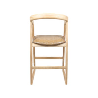 Mabel | Kitchen Stool Leather Sand