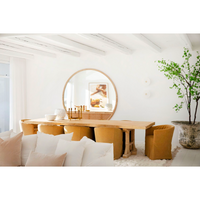Bonnie | Extra Large Mirror Feature Rattan Natural