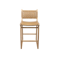 Tess | Kitchen Stool Leather Sand
