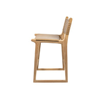 Tess | Kitchen Stool Leather Sand