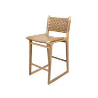 Tess | Kitchen Stool Leather Sand