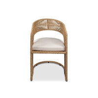 Dina | Dining Chair Outdoor Premium Synthetic Natural