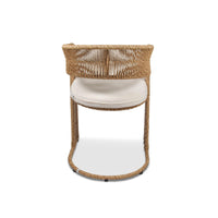 Dina | Dining Chair Outdoor Premium Synthetic Natural
