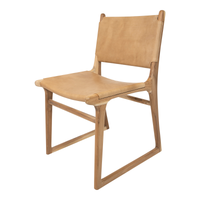Daisy | Dining Chair Leather Sand