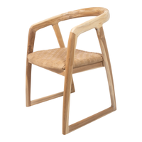 Mabel | Dining Chair Leather Sand