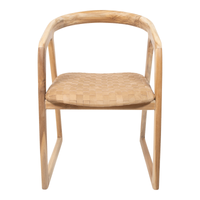 Mabel | Dining Chair Leather Sand