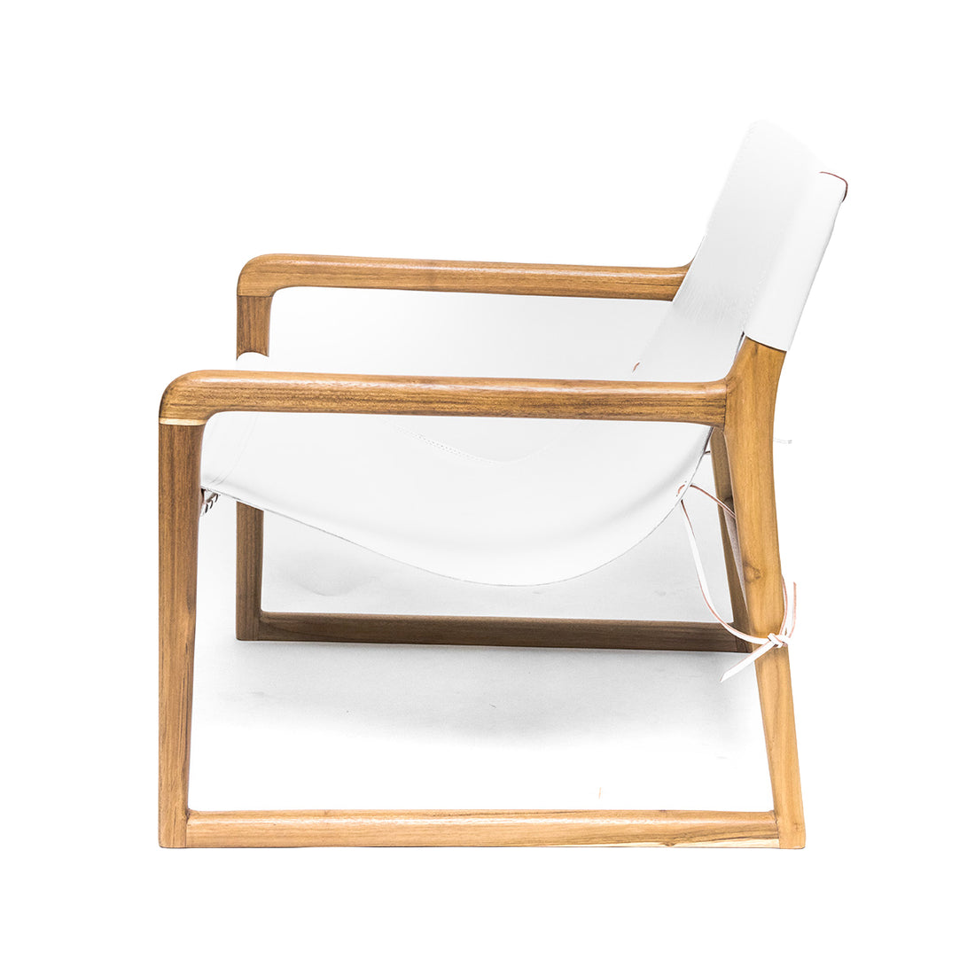 Heidi | Sling Chair Leather White