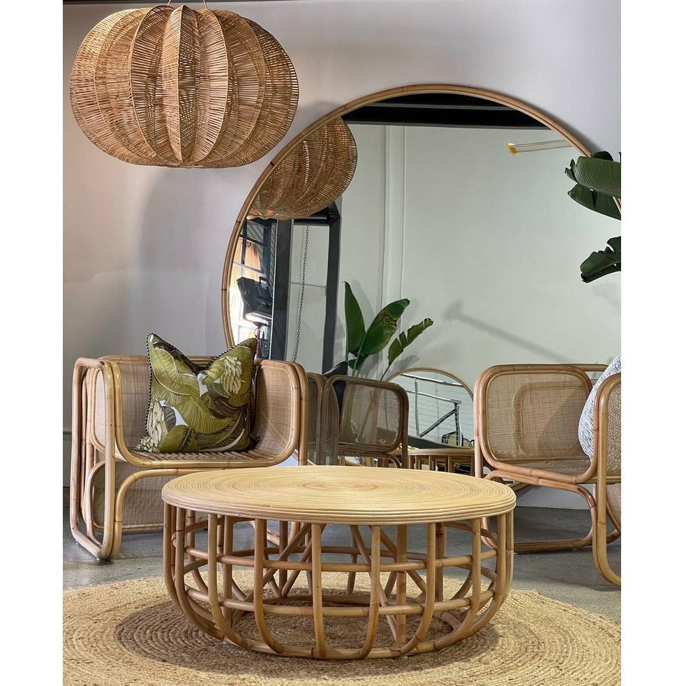 Betty Pendant Rattan Natural
