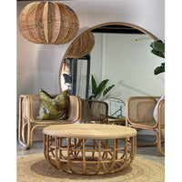 Betty Pendant Rattan Natural