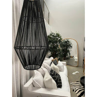 Living room Isla Pendant Black