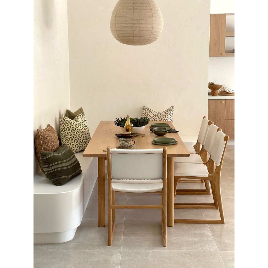 Daisy | Dining Chair Leather White