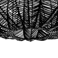 Betty Pendant Rattan Black