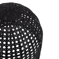 Nina | Pendant Rattan Black