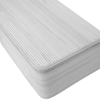 Bo | Floating Side Tables Rattan White - SOLD AS A PAIR
