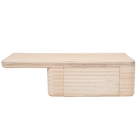 Bo | Floating Side Tables Rattan Natural - SOLD AS A PAIR
