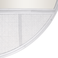 Bonnie | Extra Large Mirror Feature Rattan White