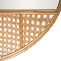 Bonnie | Extra Large Mirror Feature Rattan Natural
