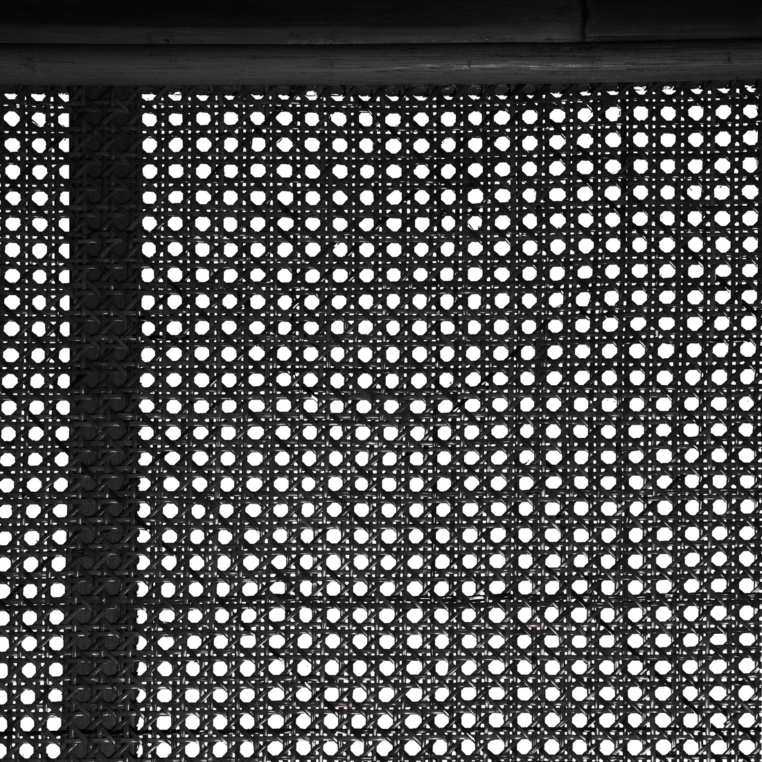 Bonnie | Extra Large Mirror Feature Rattan Black