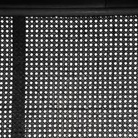 Bonnie | Extra Large Mirror Feature Rattan Black