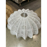 Betty | Pendant Rattan White