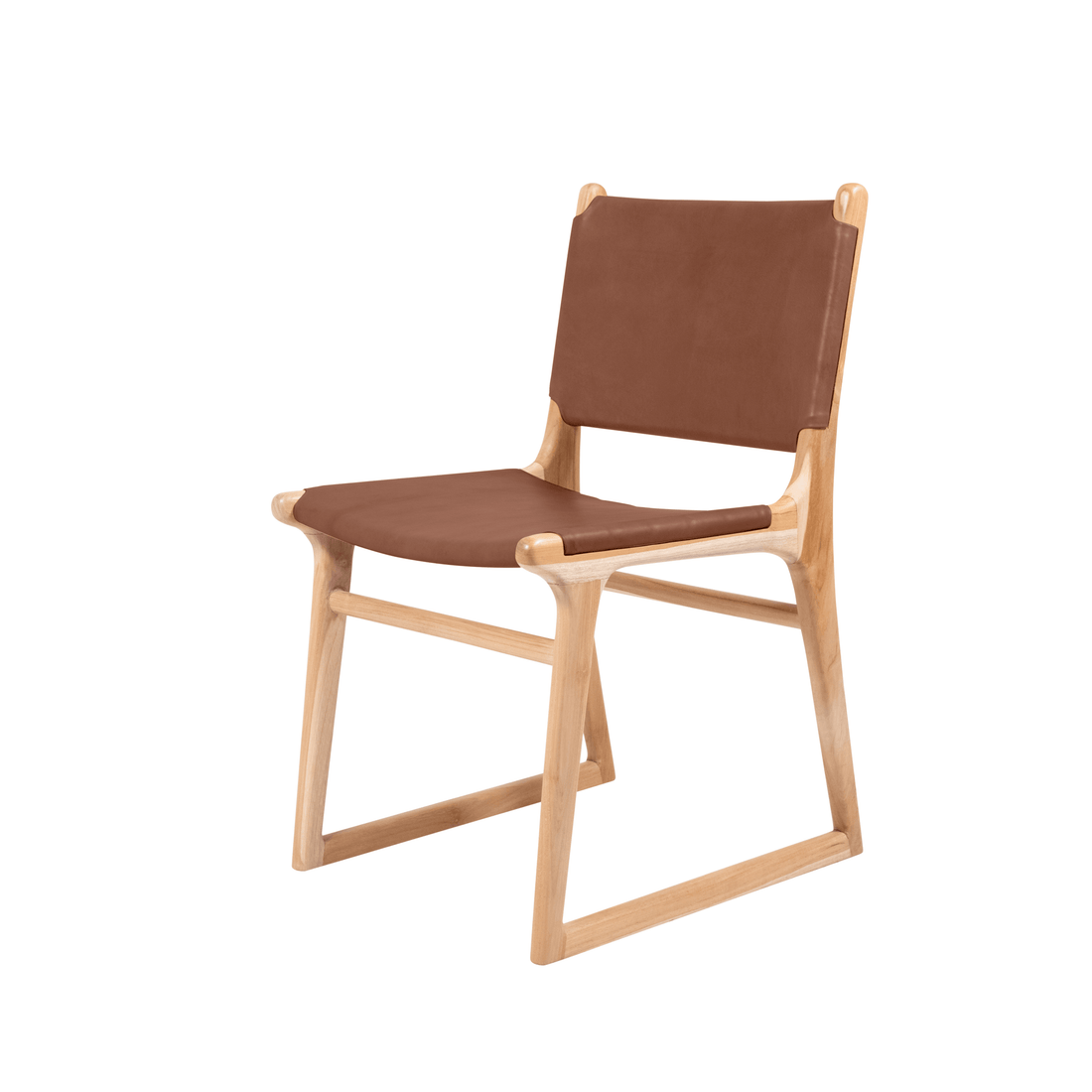 Daisy | Dining Chair Leather Tan
