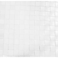 Mabel Kitchen Stool in White Leather