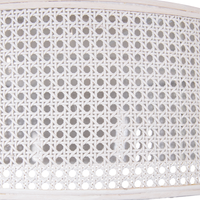 Samantha | Pendant Rattan White