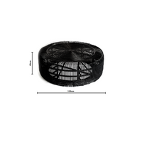 Monique | Coffee Table Rattan Black
