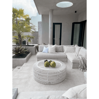 Monique | Coffee Table Rattan White