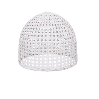Nina | Pendant Rattan White