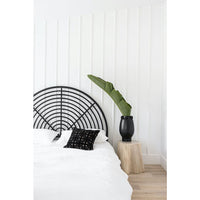 Peggy | Rattan Black Bedhead