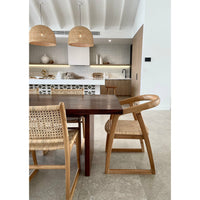 Mabel Dining Chair Rattan Natural