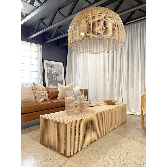 Zara | Coffee Table Rattan Natural