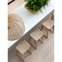 April | Kitchen Stool Rattan Natural