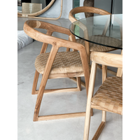 Mabel | Dining Chair Leather Sand