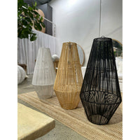Isla | Pendant Rattan White