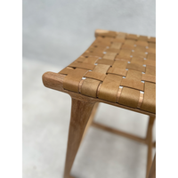 Bailey | Kitchen Stool Leather Sand