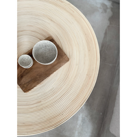 Angie | Coffee Table Rattan Natural 120cm