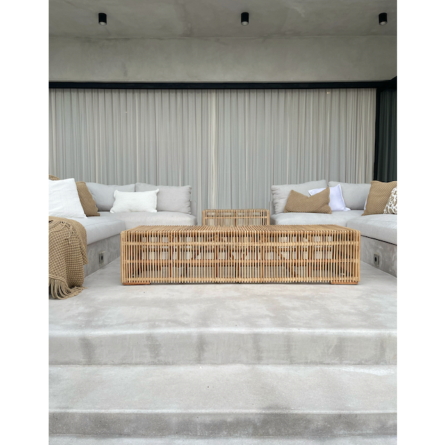 Zara | Coffee Table Rattan Natural