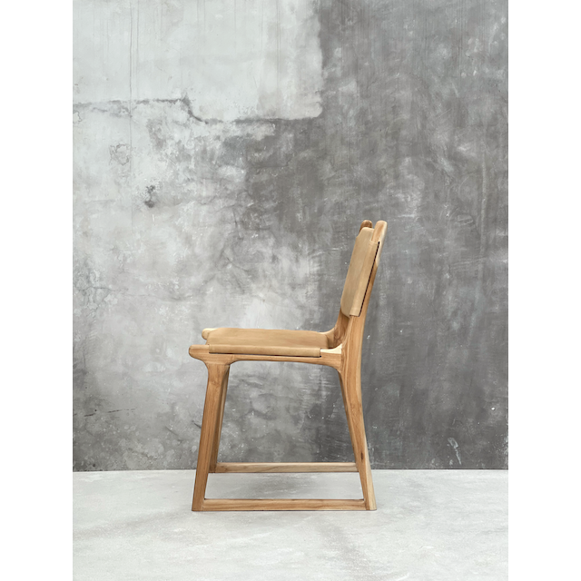 Daisy | Dining Chair Leather Sand