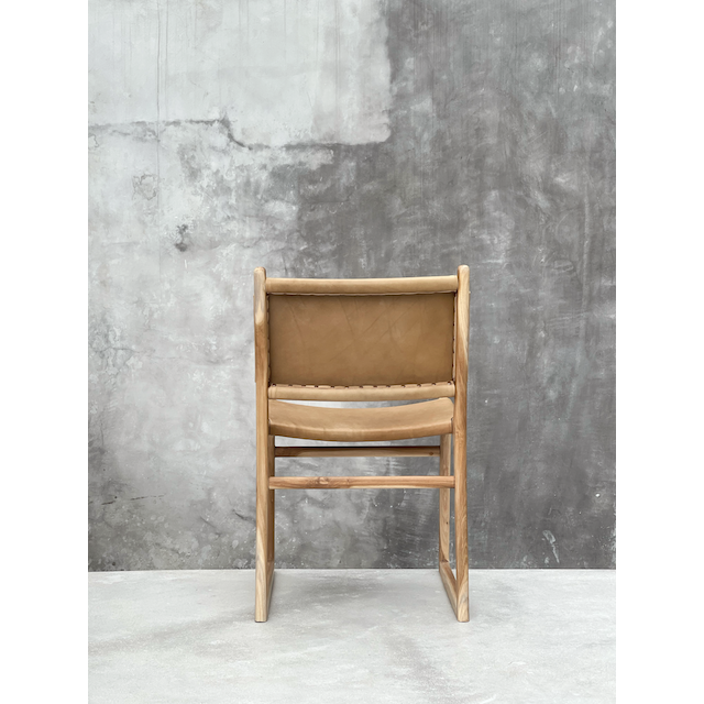 Daisy | Dining Chair Leather Sand
