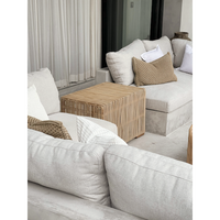 Zara | Side Table Rattan Natural