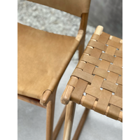 Bailey | Kitchen Stool Leather Sand