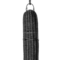 Summer | Pendant Rattan Black