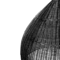 Summer | Pendant Rattan Black