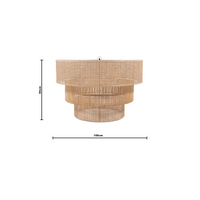 Samantha | Pendant Rattan Natural