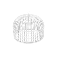 Sidney Pendant Rattan White