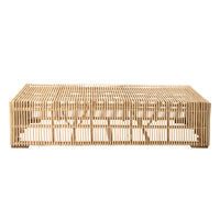 Zara Coffee Table Rattan Natural
