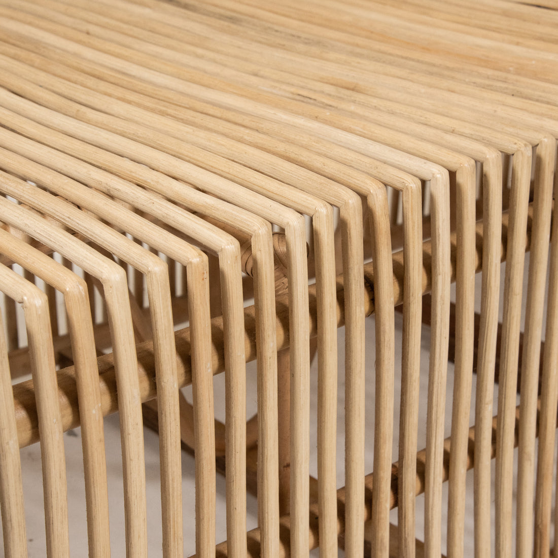 Zara Coffee Table in Natural Rattan